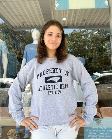 Vintage North Carolina Sweatshirt Property of NC Athletic Department