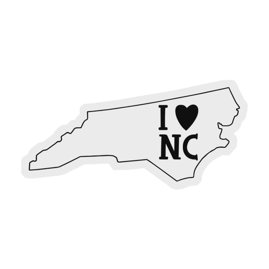 I Love North Carolina Sticker