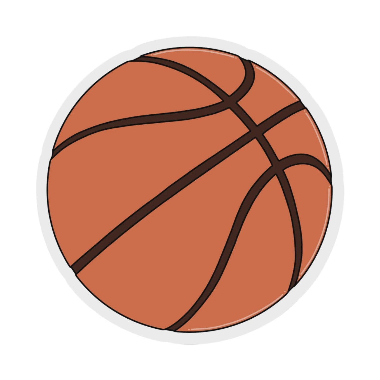 Basketball Sticker