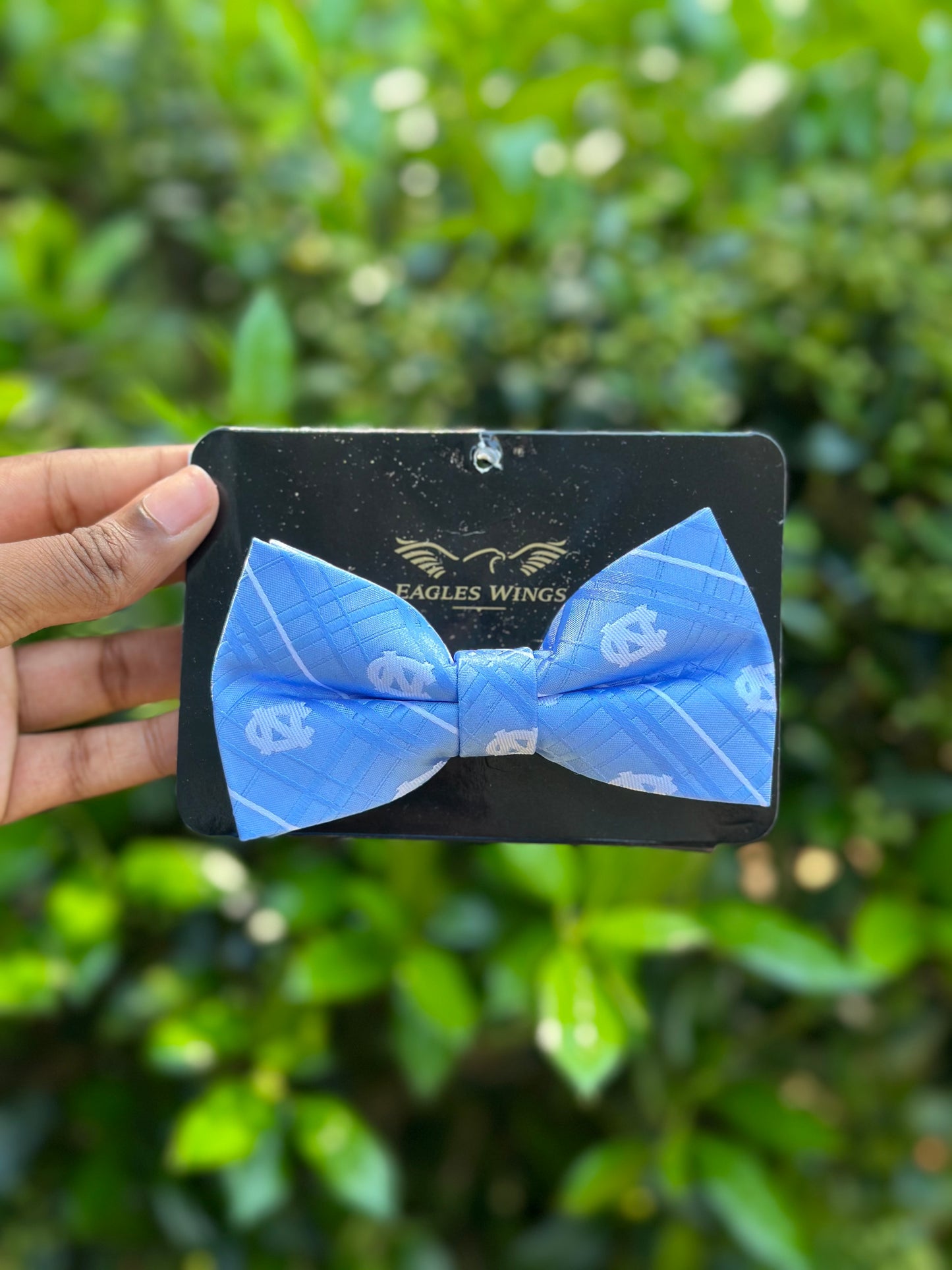 UNC Carolina Blue Oxford Men’s Bowtie by Eagles Wings