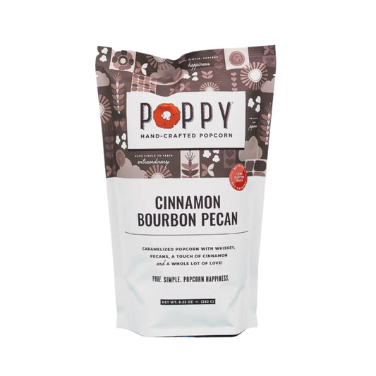 Cinnamon Bourbon Pecan Popcorn- 3 oz Bag