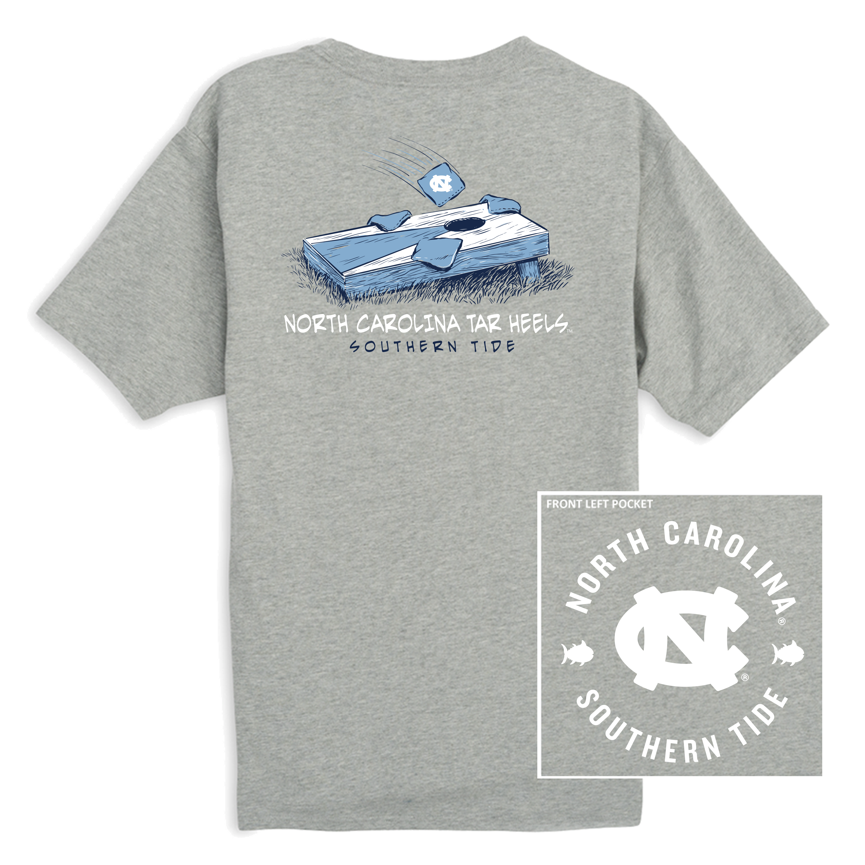 Gear UNC Over North Carolina Short Sleeve T-Shirt