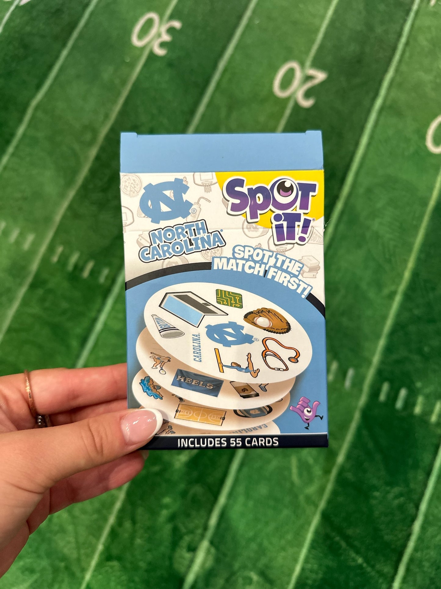 North Carolina Spot the Match Card Game