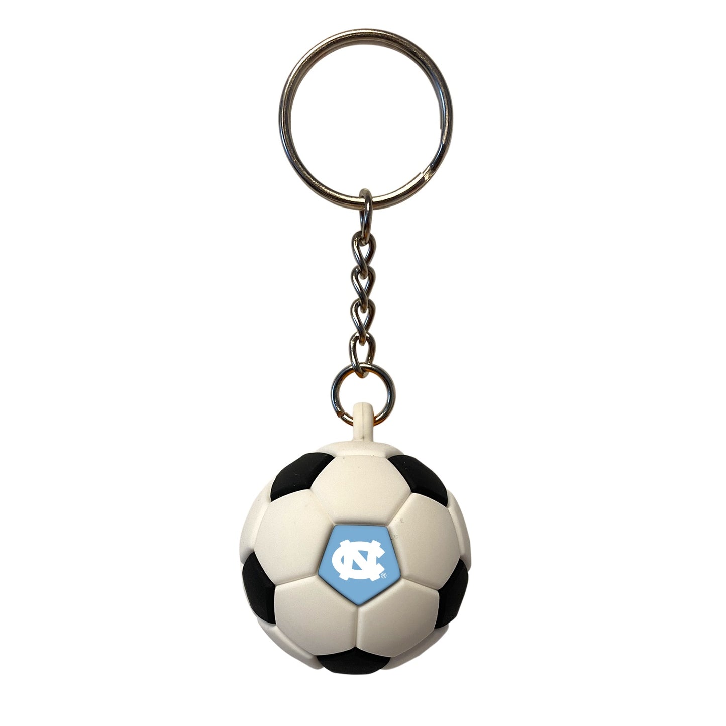 Carolina Tar Heels Soccer Keychain