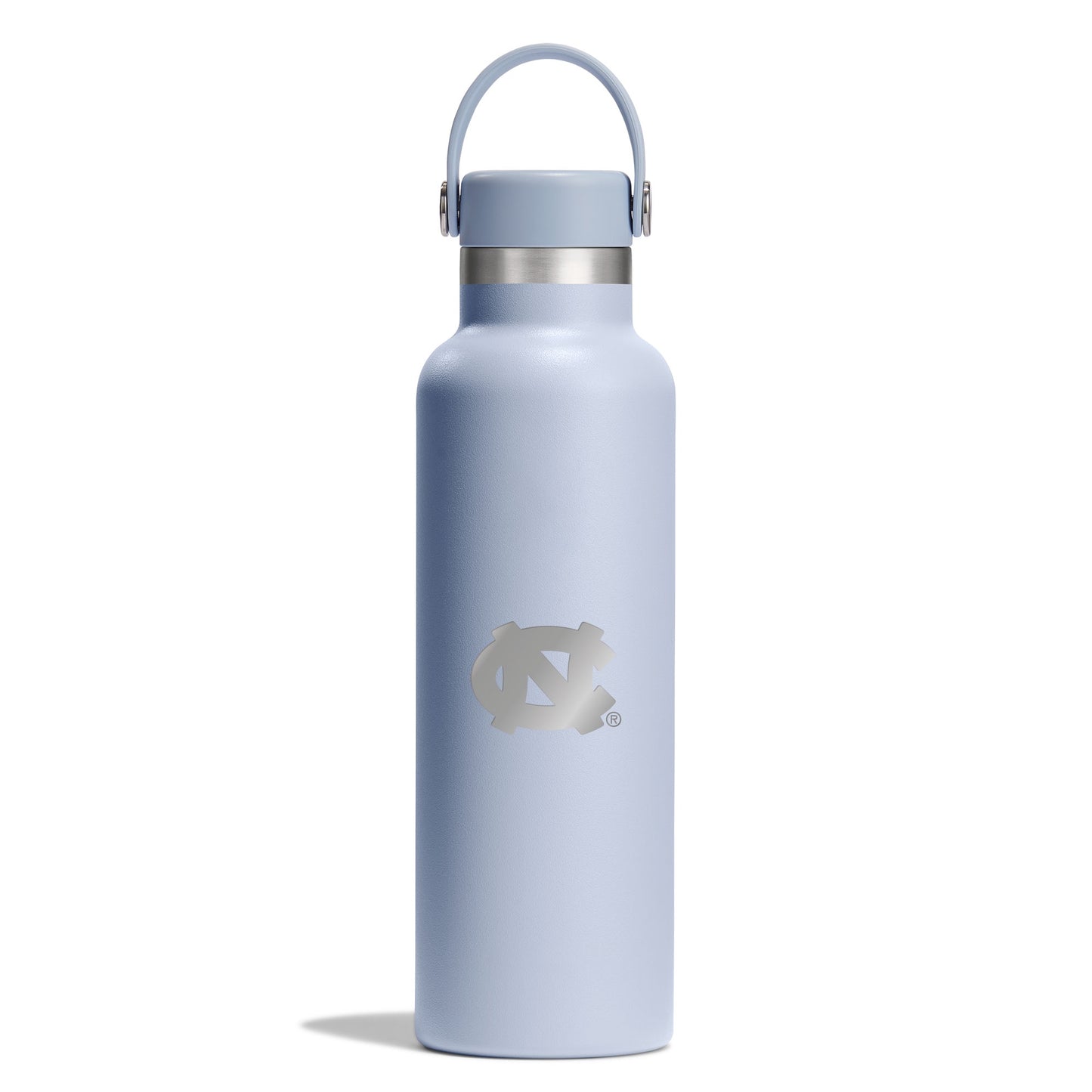 UNC Logo Light Blue Hydroflask Water Bottle 21 Oz