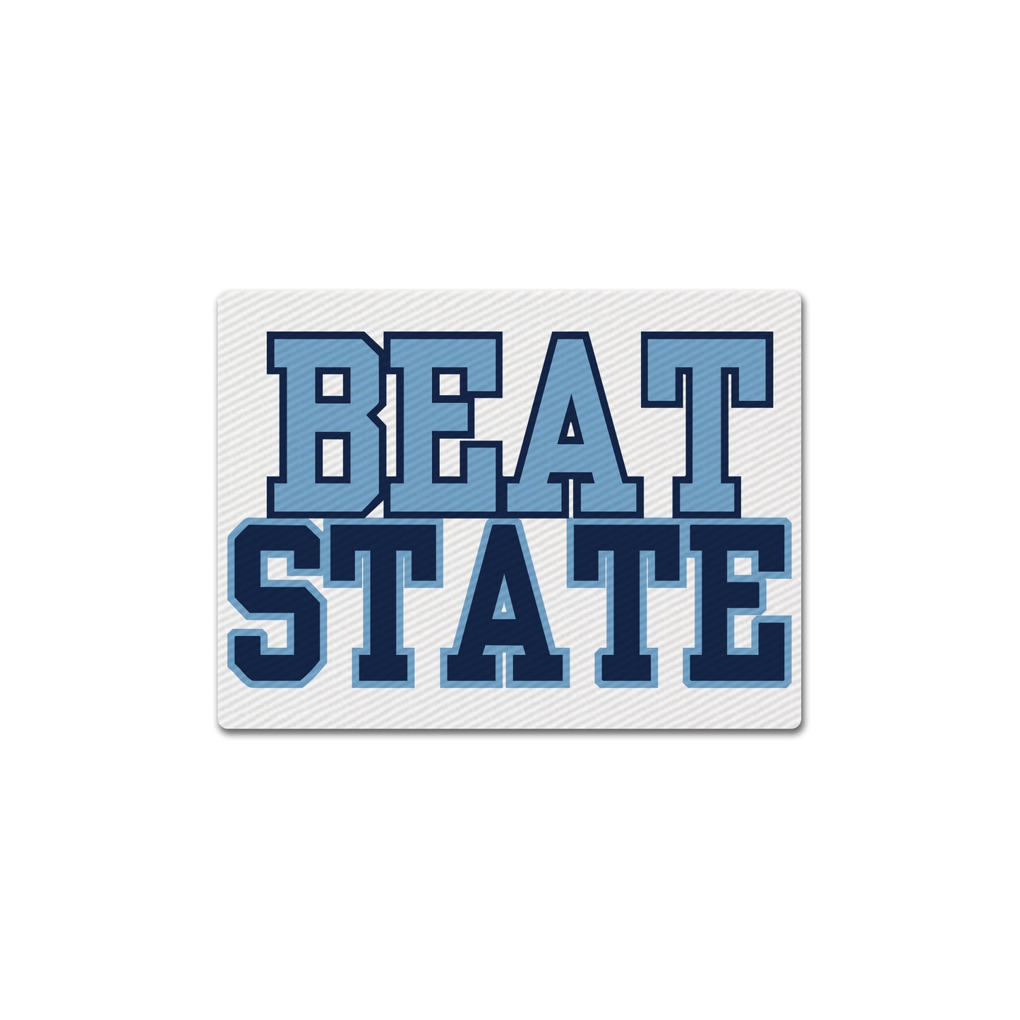 Beat State 3" Embroidered Patch with Adhesive