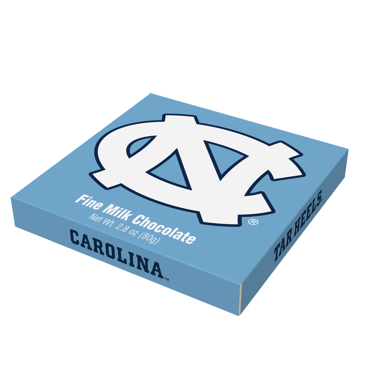 North Carolina Tar Heels Chocolate Embossed Bar