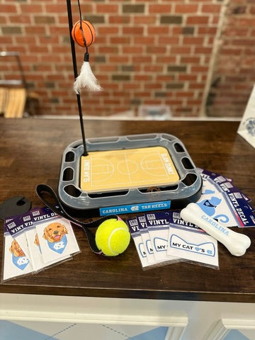 Carolina Basketball Cat Scratcher Toy