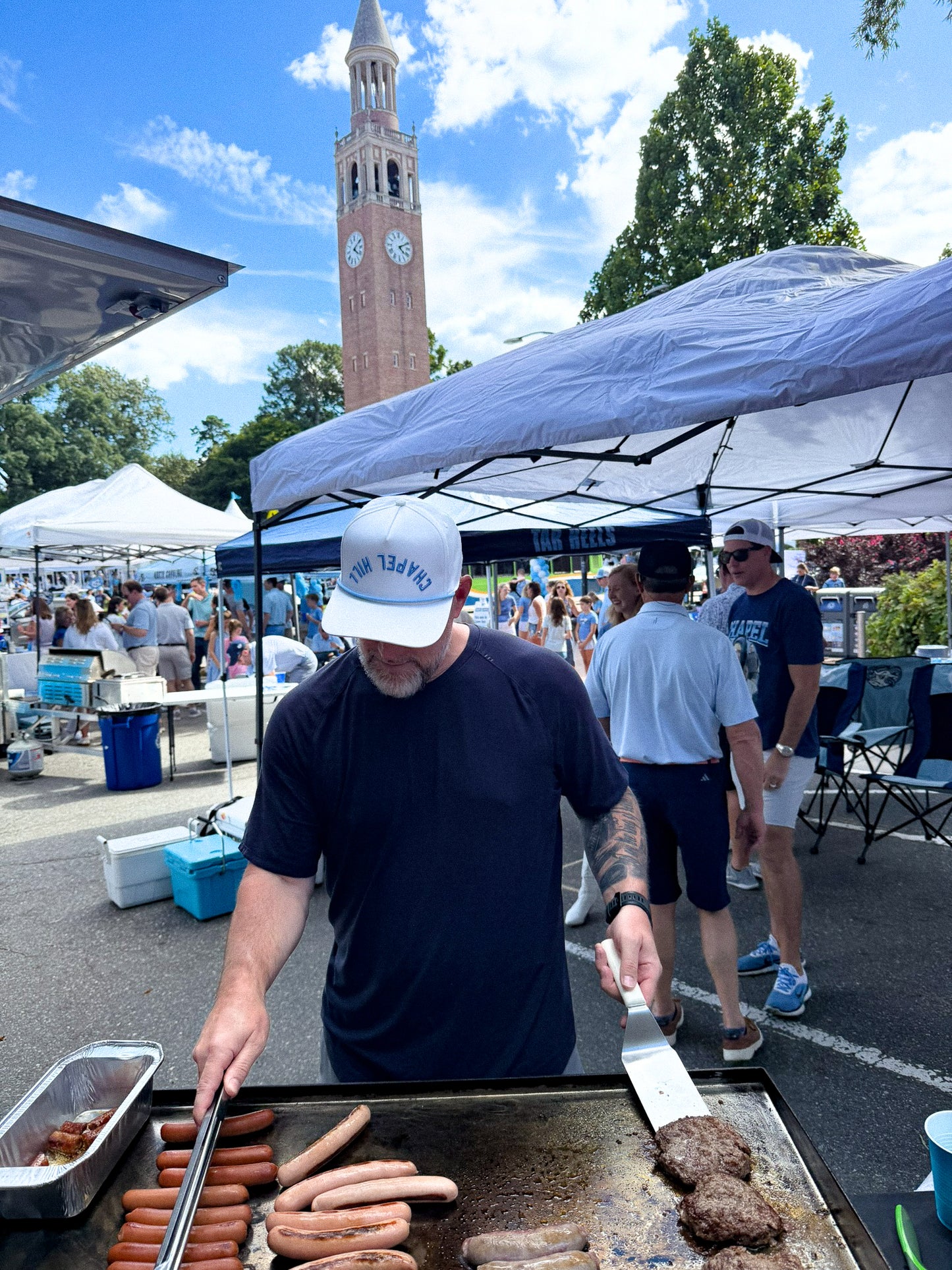 Chapel Hill Upside Down Caddy Hat in White