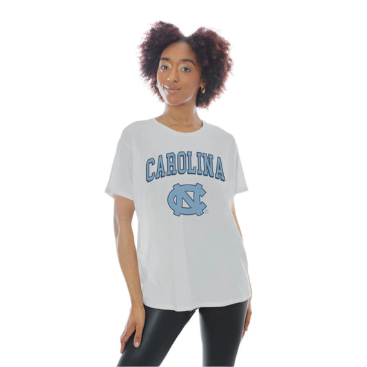 UNC Around We Go Short Sleeve Flowy Women's Top