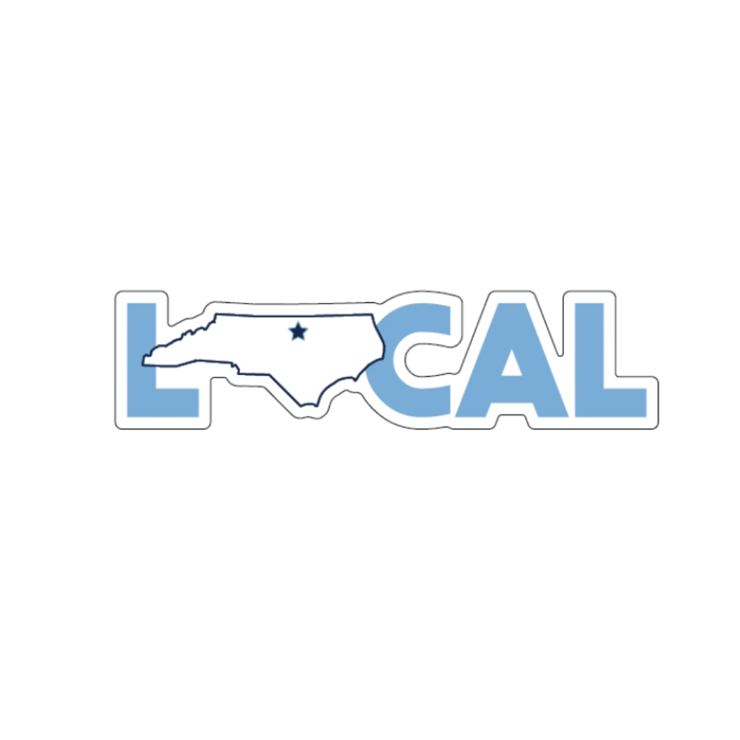 North Carolina Local Rugged Sticker by SHB