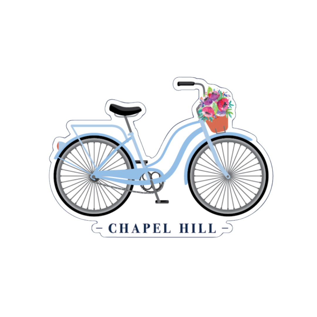 Chapel Hill Bicycle Rugged Sticker by SHB