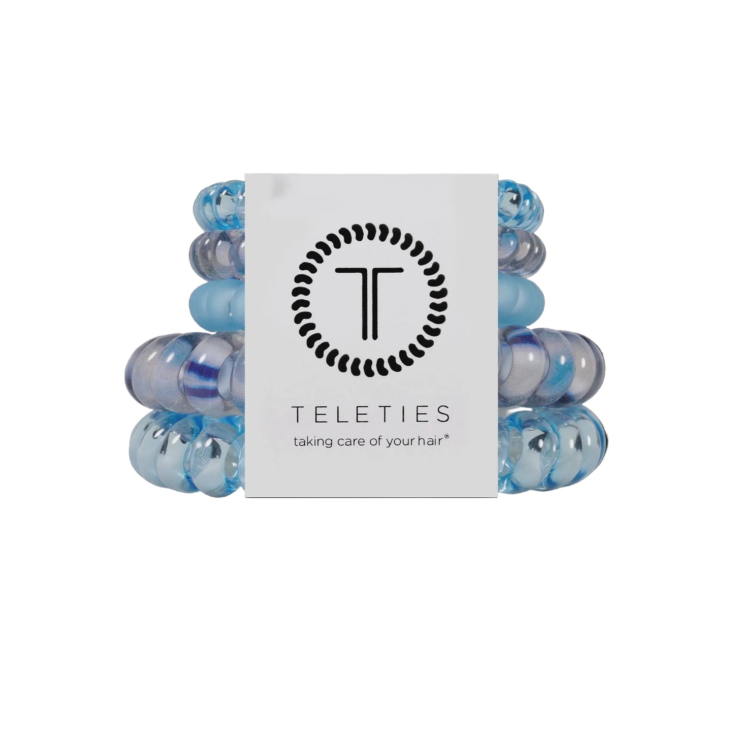 Mixed Pack TELETIES Blue Lagoon Hair Ties