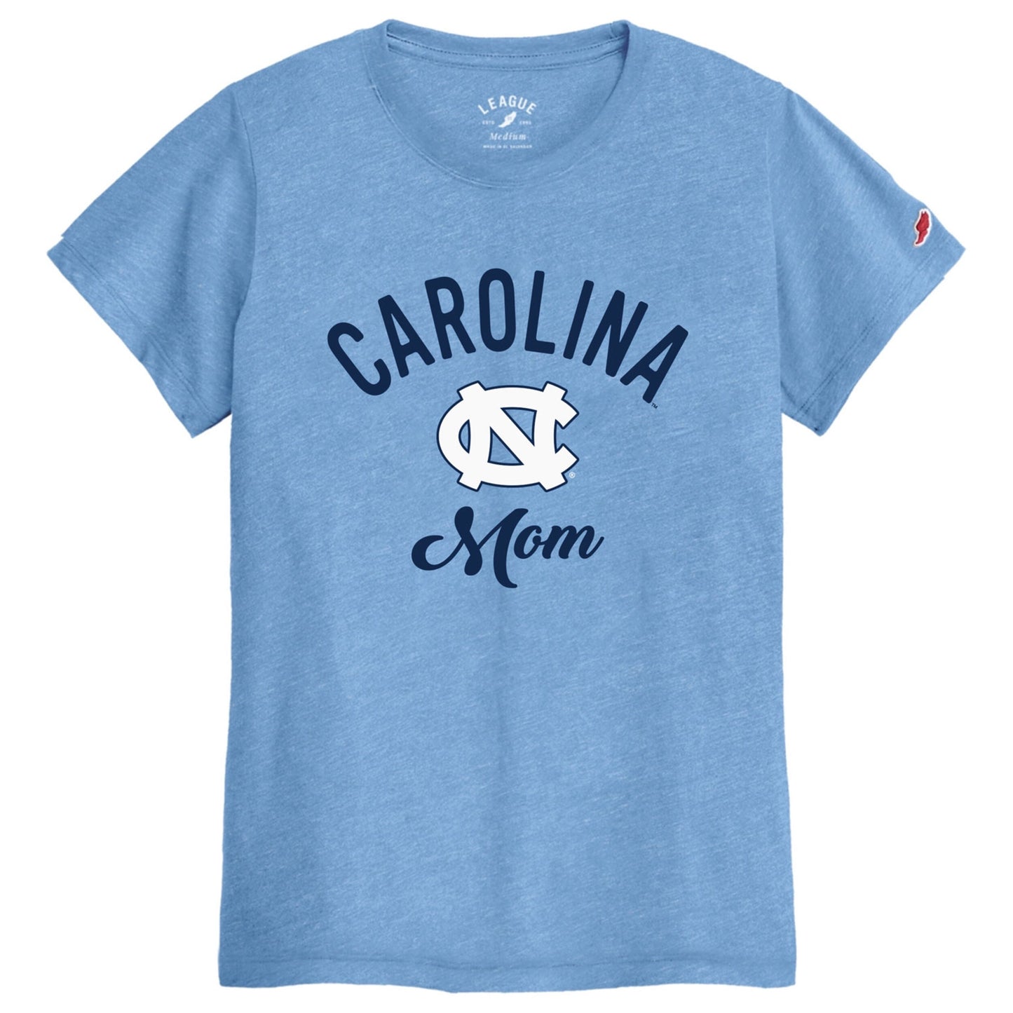 UNC Mom Women's Top in Carolina Blue by League