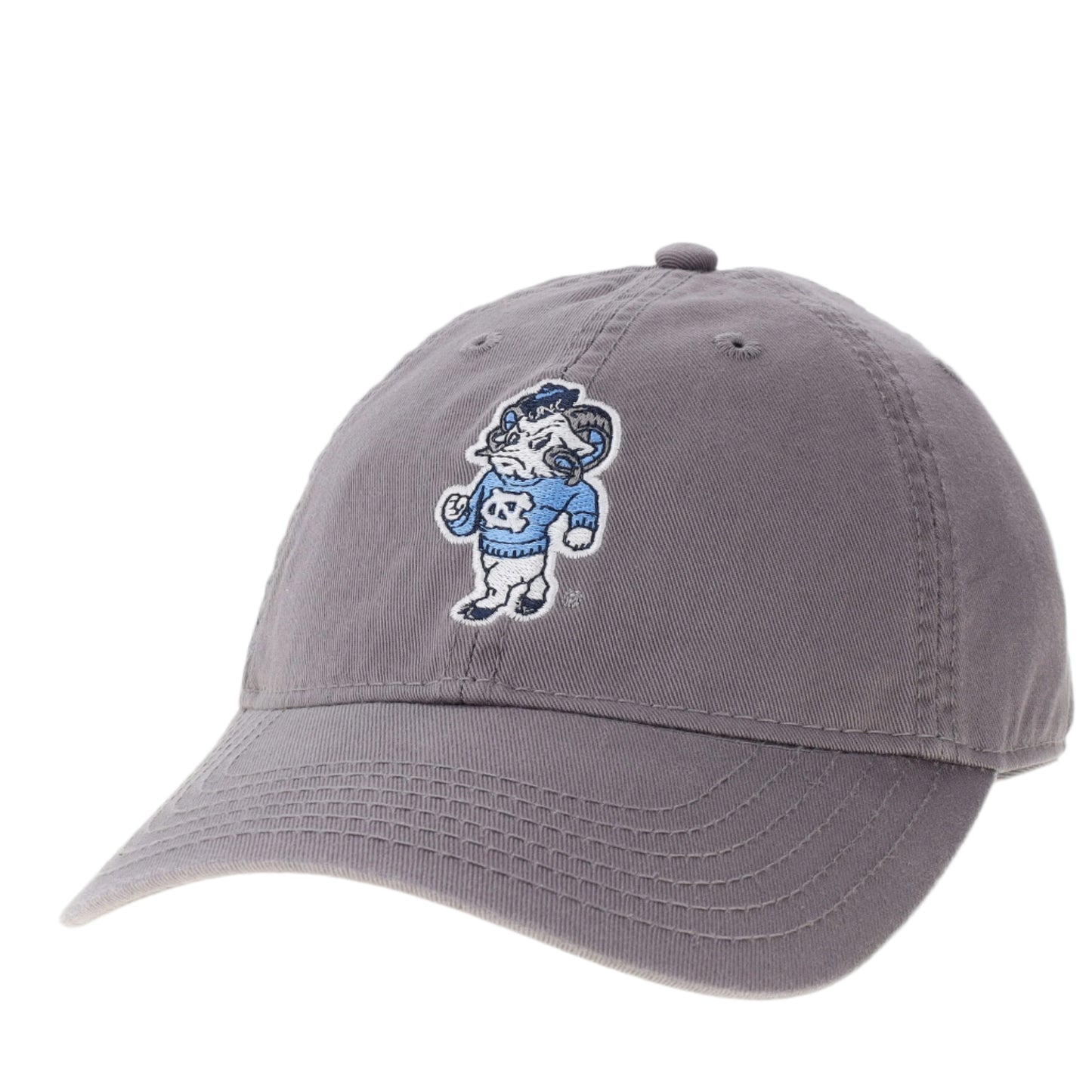 UNC Strutting Rameses Classic Adult Hat in Grey