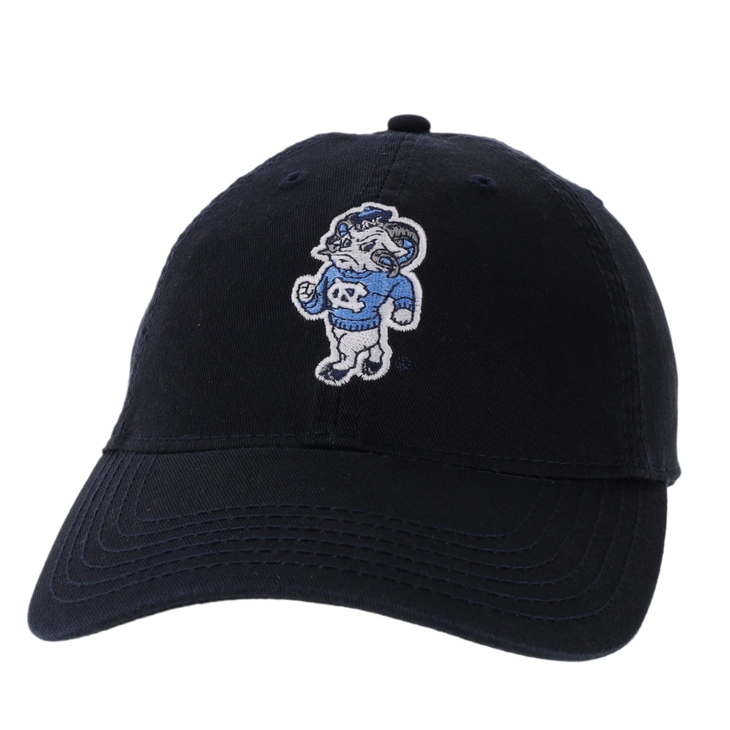 UNC Strutting Rameses Classic Adult Hat in Navy