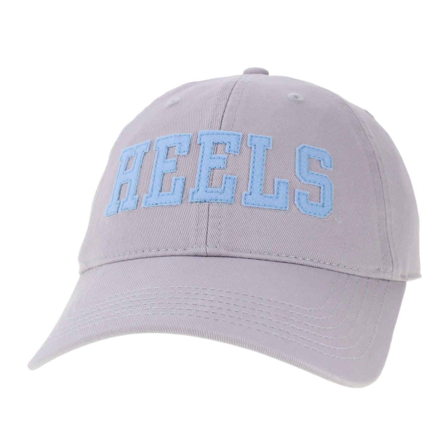 HEELS Hat in Grey UNC Tar Heels Adjustable Hat