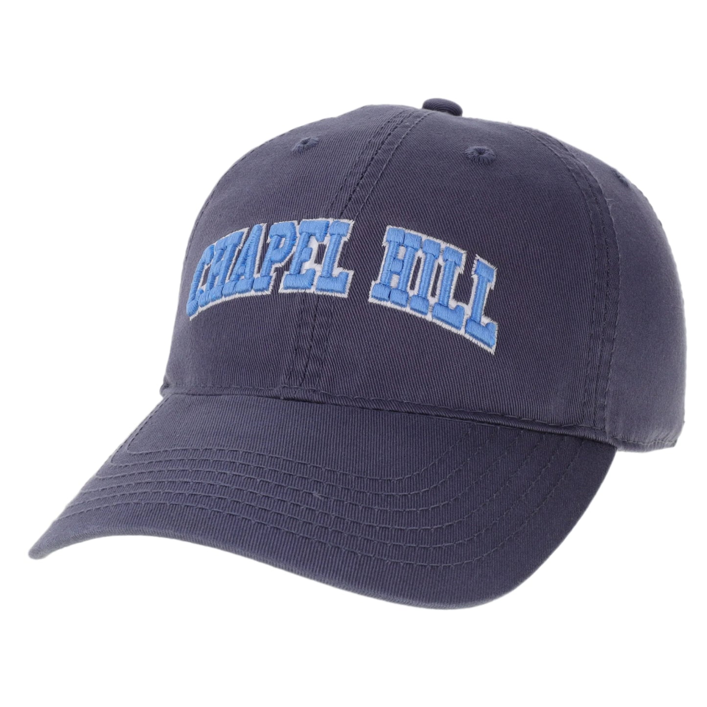 Chapel Hill North Carolina Adjustable Hat in Slate Blue