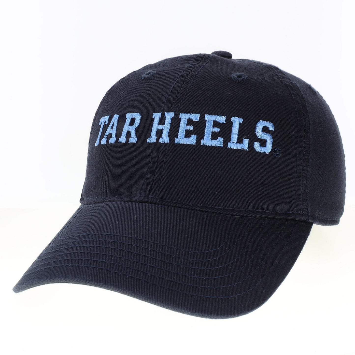UNC Navy TAR HEELS Embroidered Adult Hat