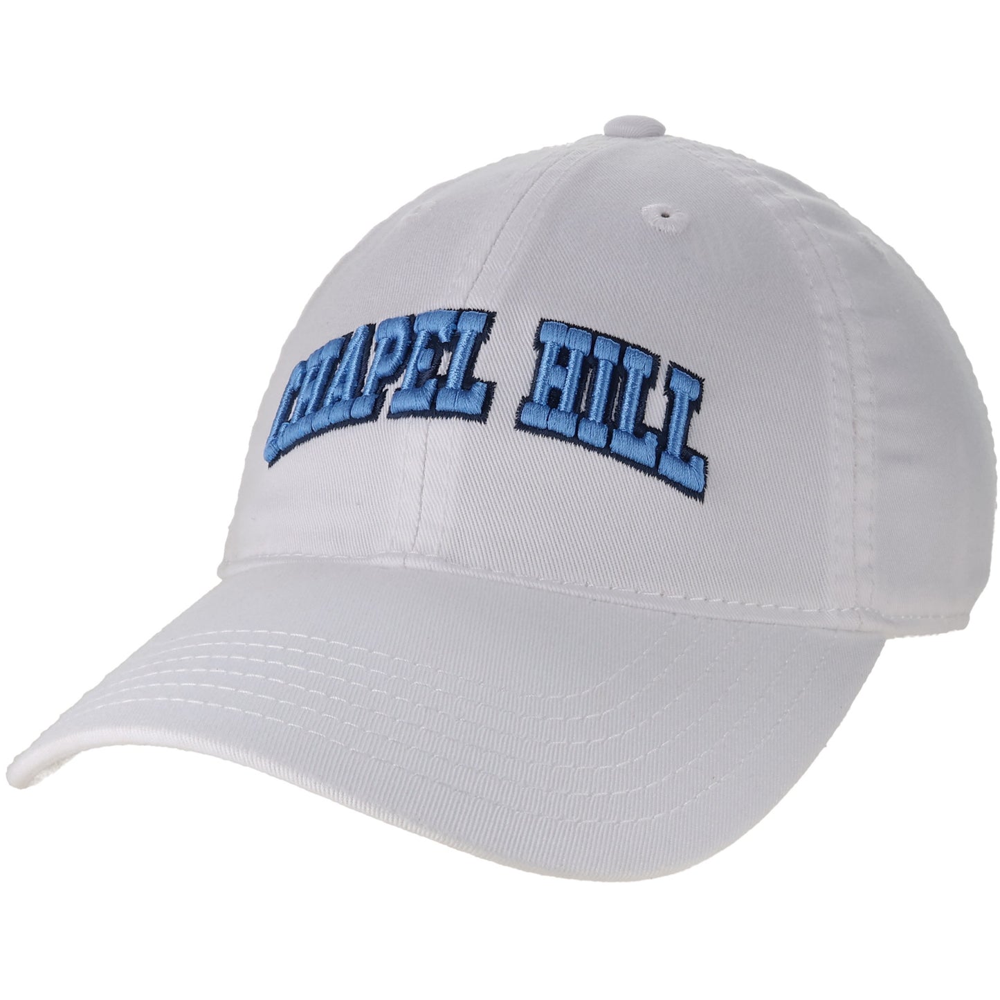Chapel Hill North Carolina Adjustable Hat in White