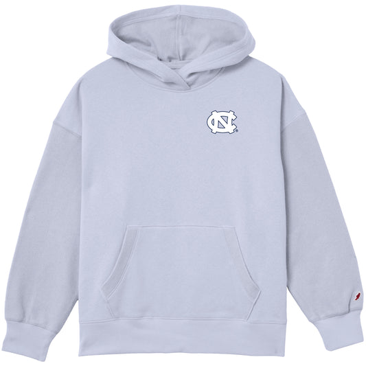 UNC Tar Heels Reverse Fleece Hoodie in Cashmere Blue
