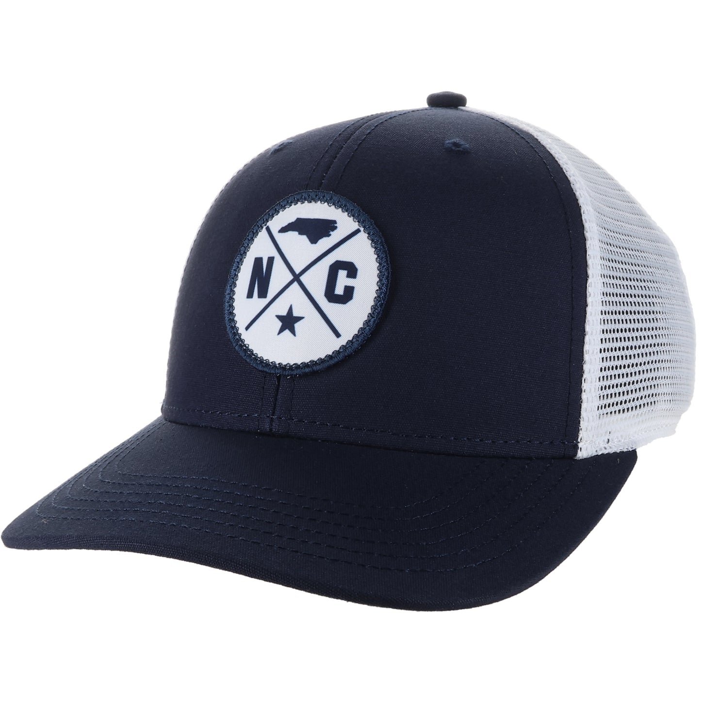 NC Star and State Mid-Pro Trucker Hat in Navy