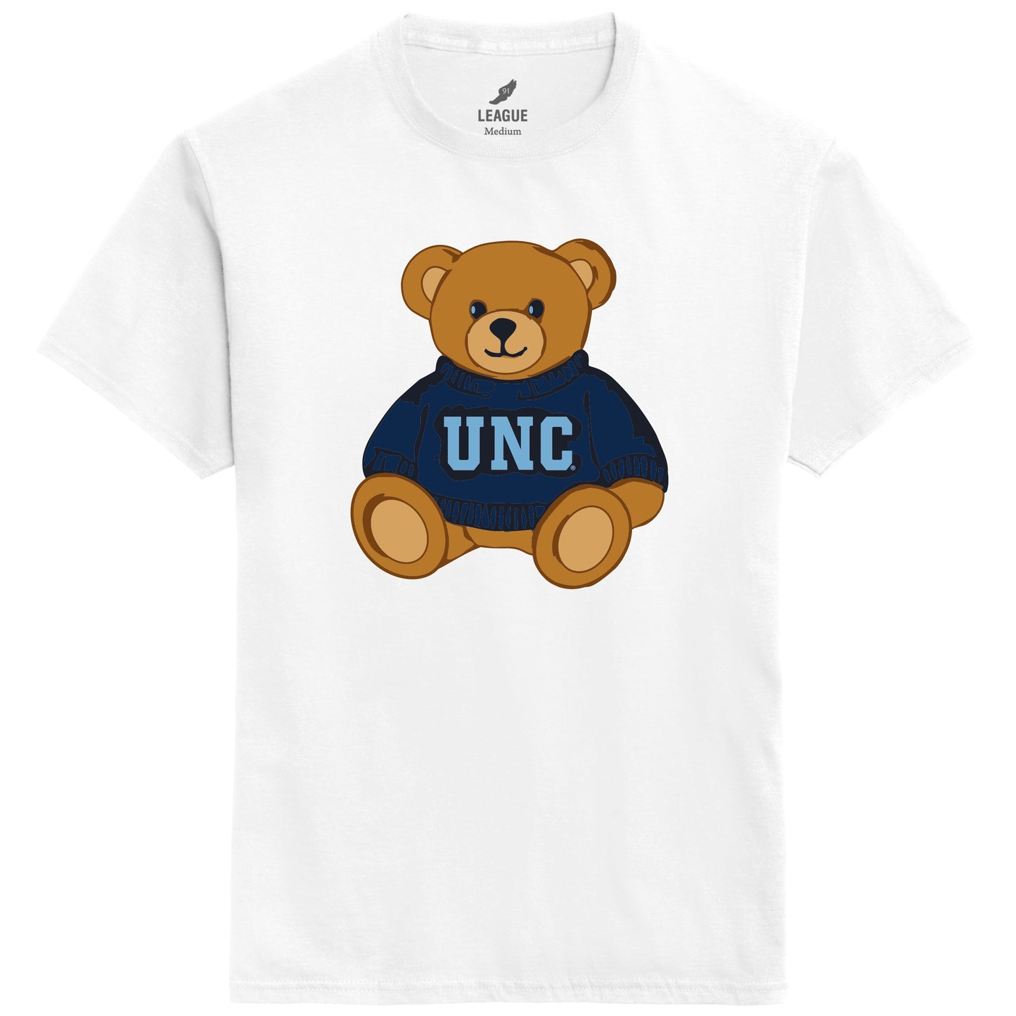 UNC Tar Heels Teddy Bear T-Shirt by League