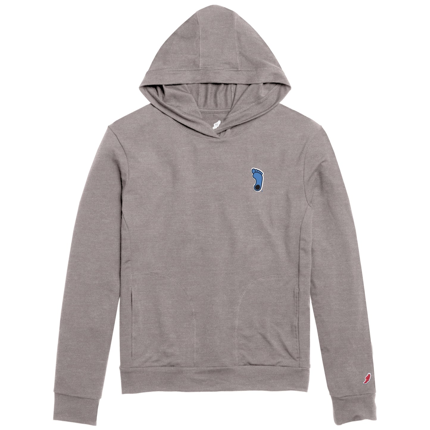 Grey All Day Men's Hooded Long Sleeve Shirt