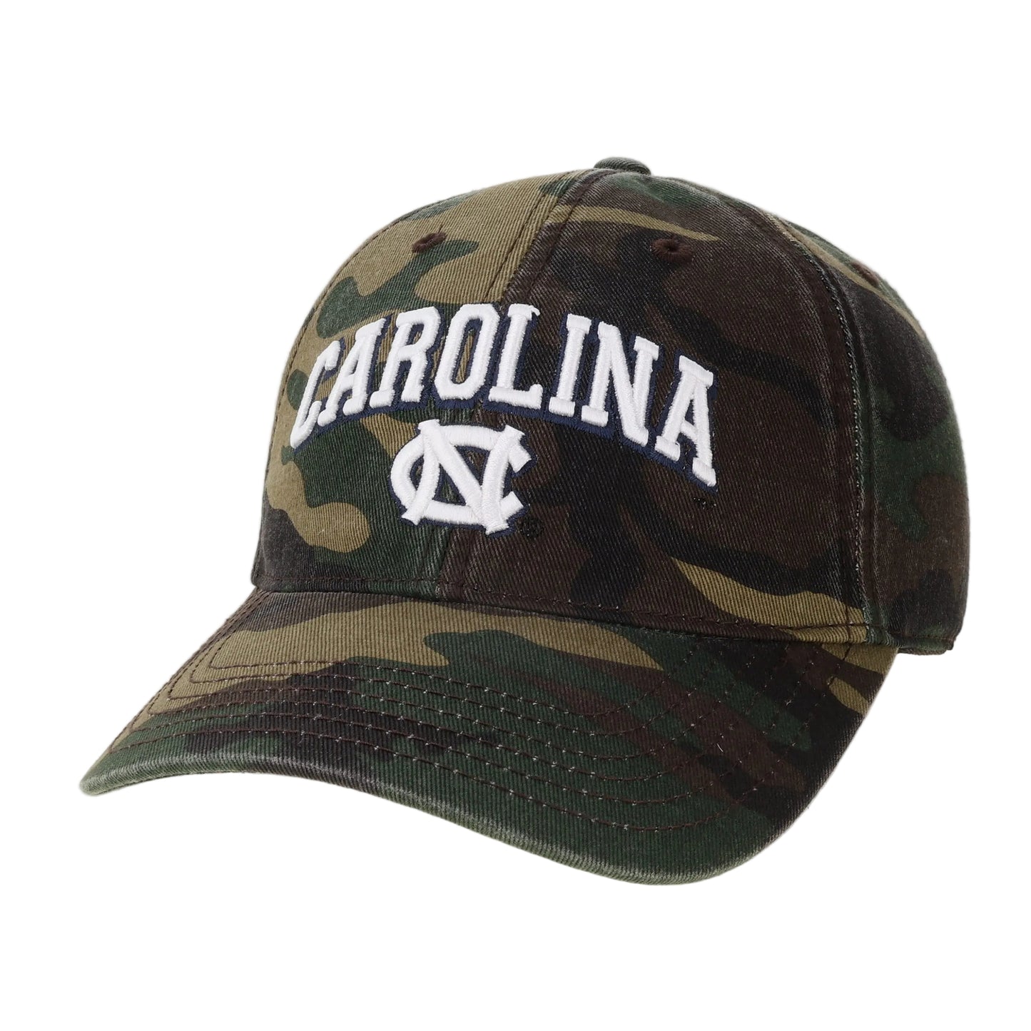 UNC Hat in Army Camo with Embroidered Main Event Logo - Main View - Legacy
