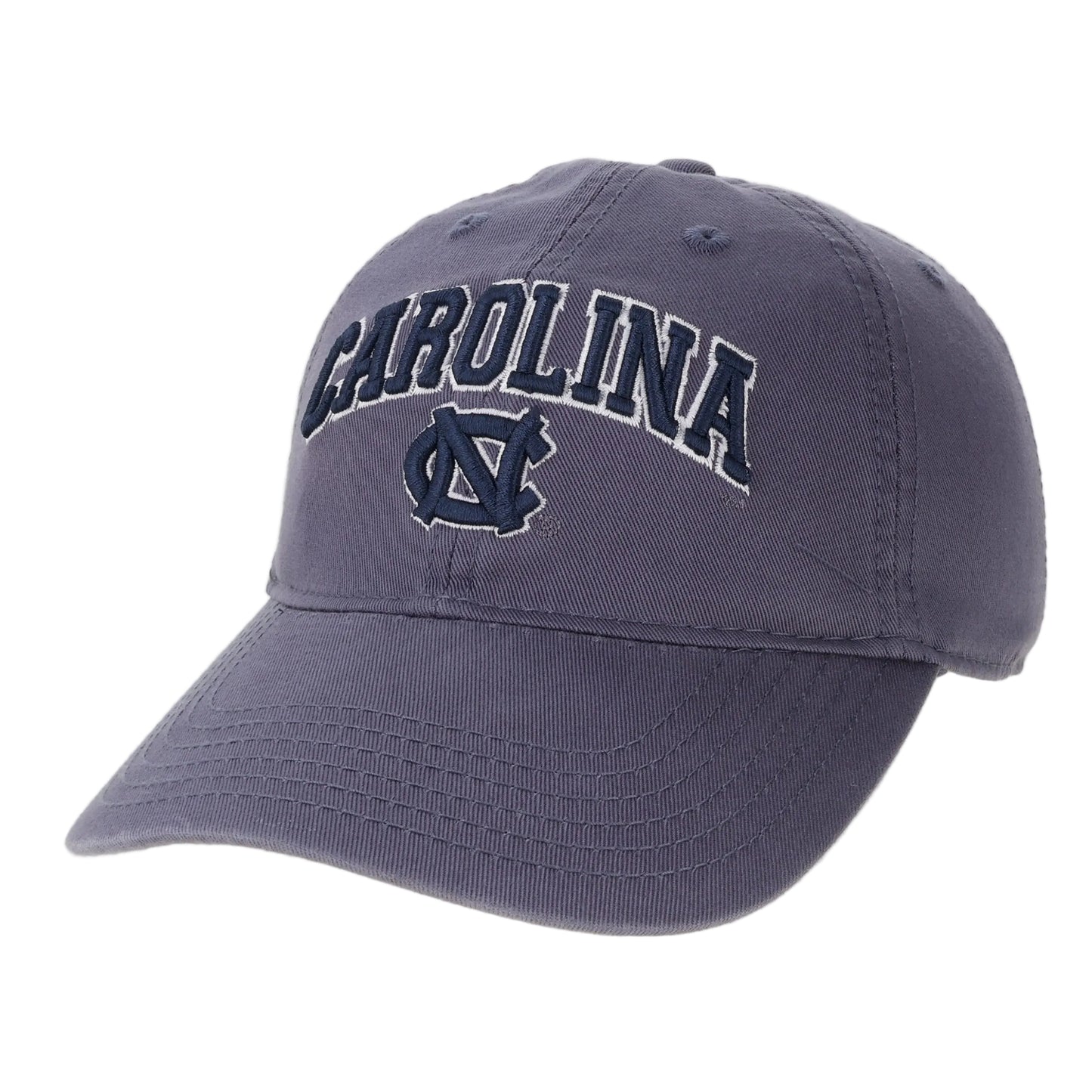 UNC Hat in Slate Blue with Embroidered Main Event Logo - Main View - Legacy