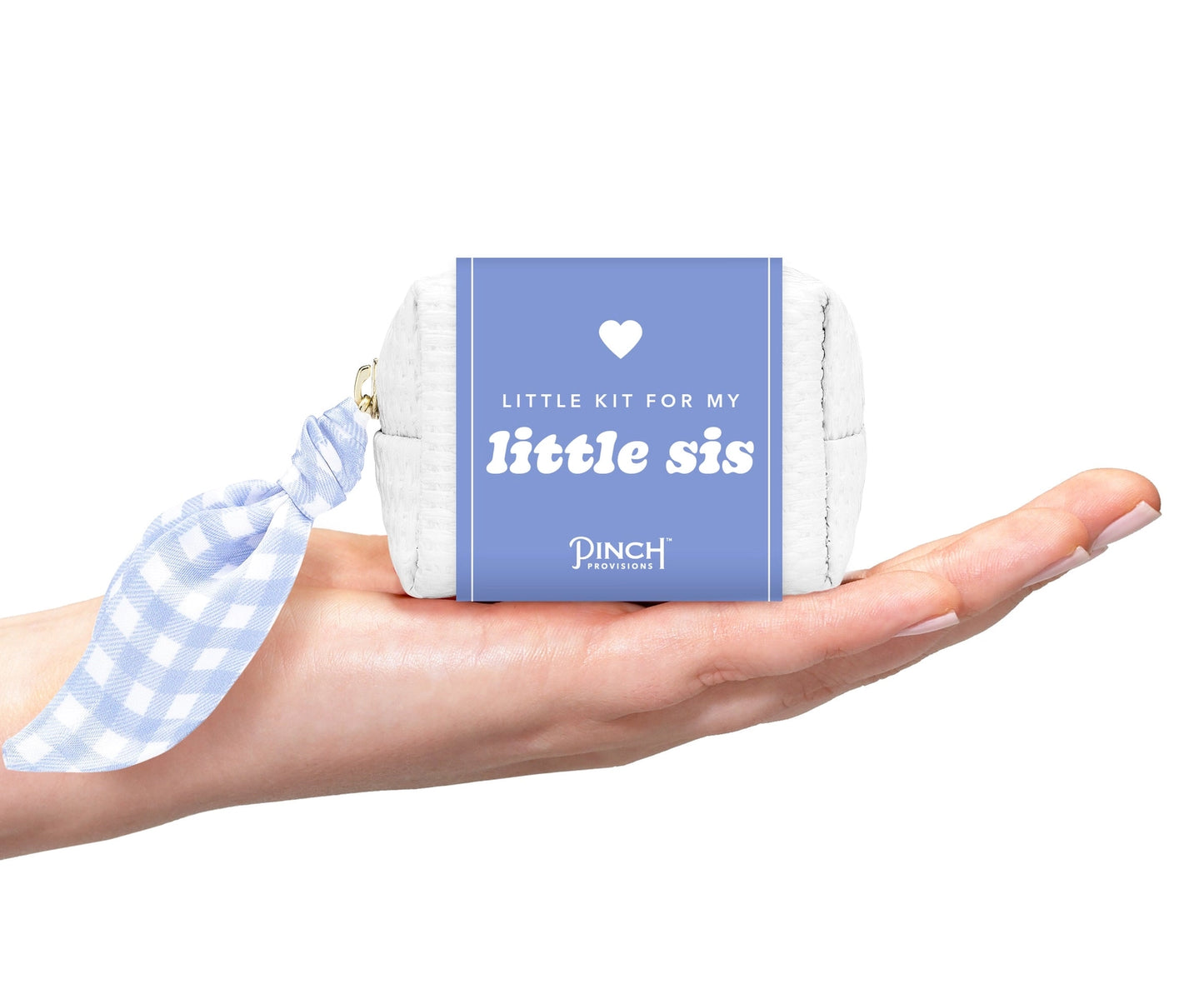 Little Sis Minimergency Kit With Carolina Blue Scarf