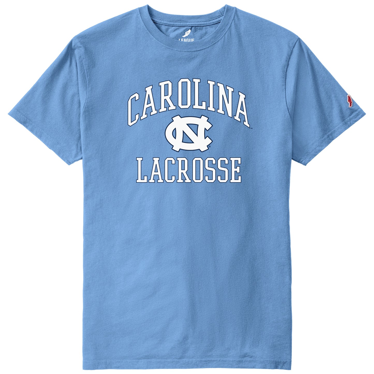 UNC Lacrosse T-Shirt in Carolina Blue