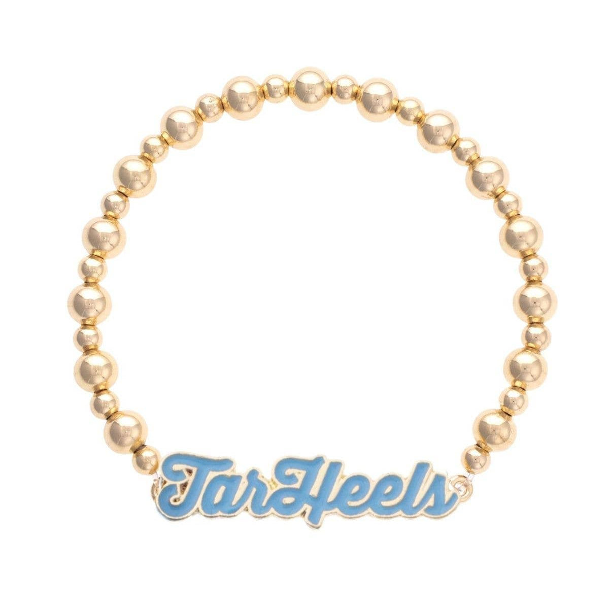 North Carolina Tarheels Autograph Enamel Stretch Bracelet - Main View - Canvas Style