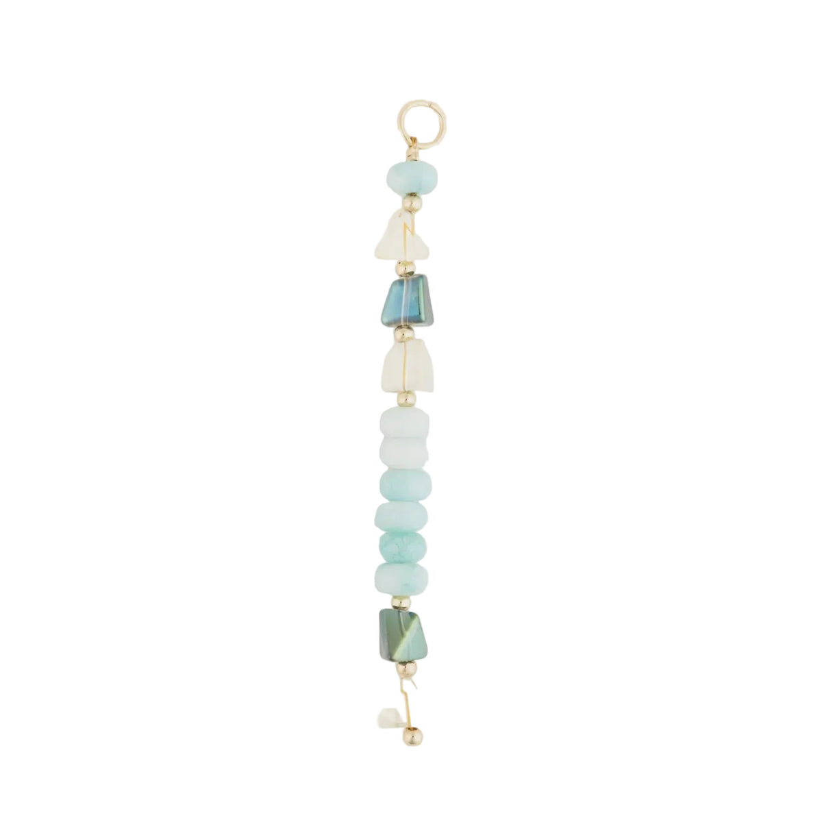 Aqua Glow Bag Charm - Main View - Michelle McDowell