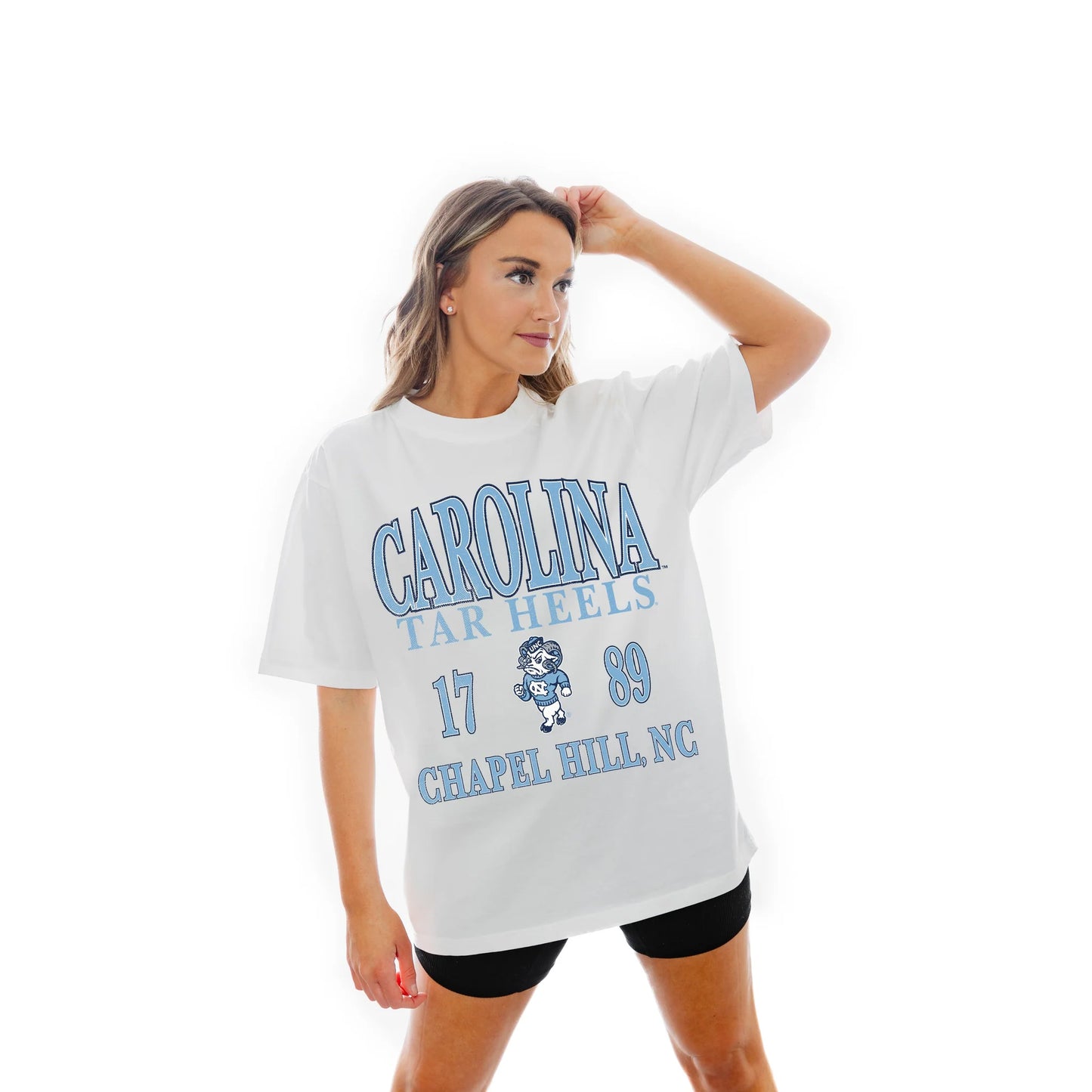 North Carolina Tar Heels Unity Oversized Crewneck Tee