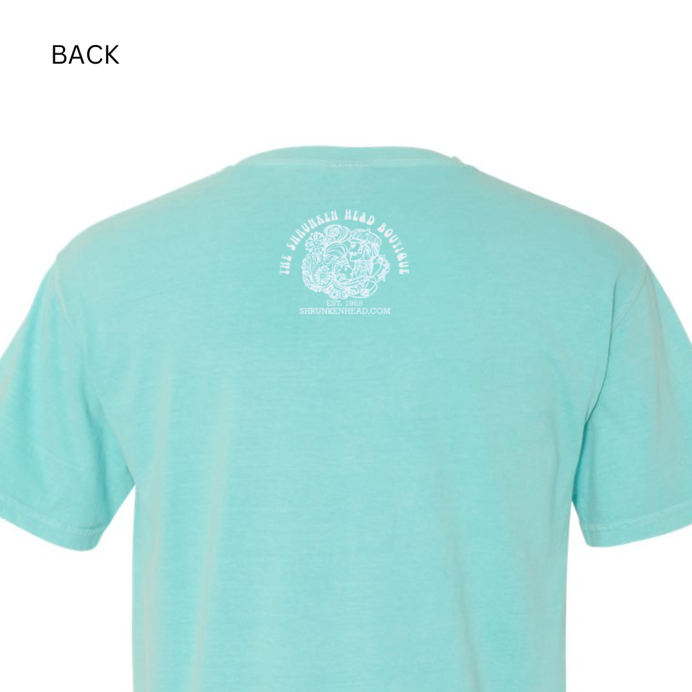 Chapel Hill North Carolina Comfort Colors T-Shirt in Chalky Mint