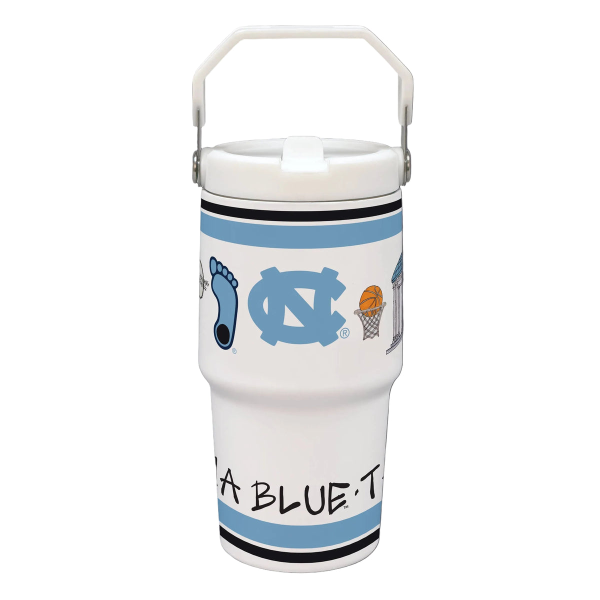 UNC Flip Lid 20oz Tumbler