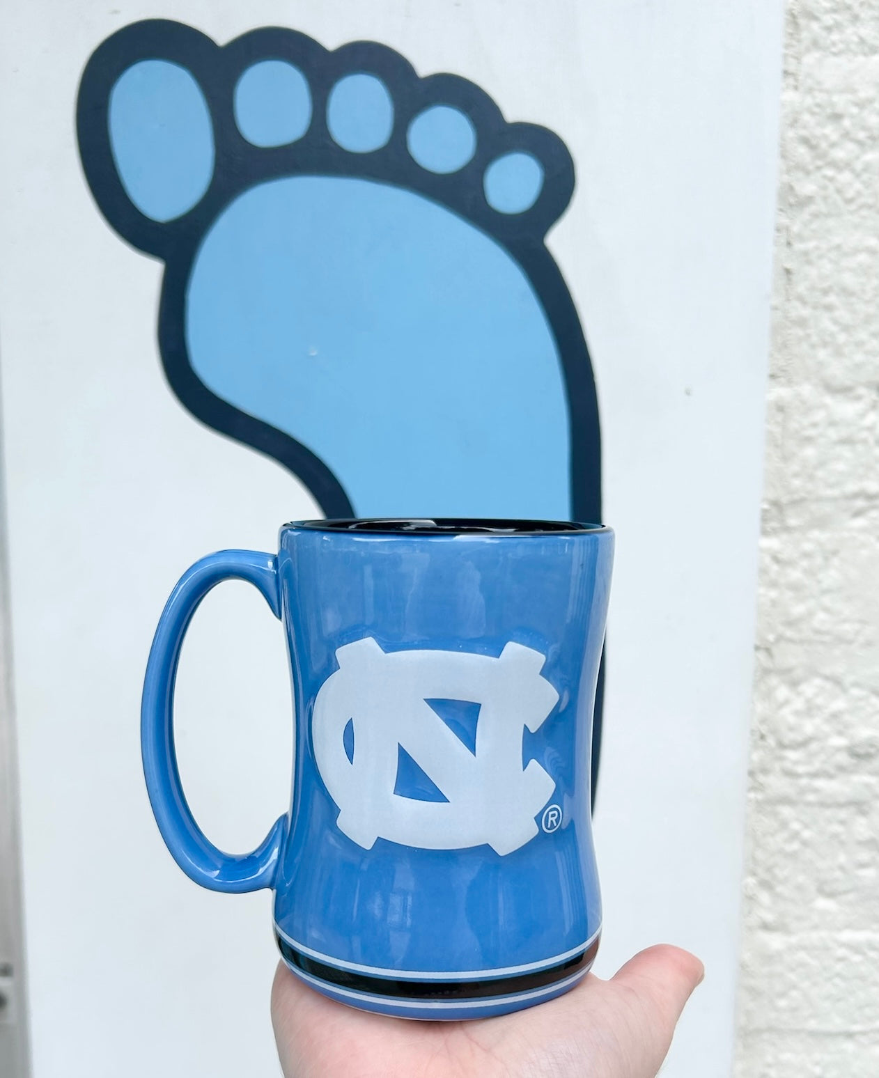 North Carolina Tar Heels Ceramic Coffee 14oz
