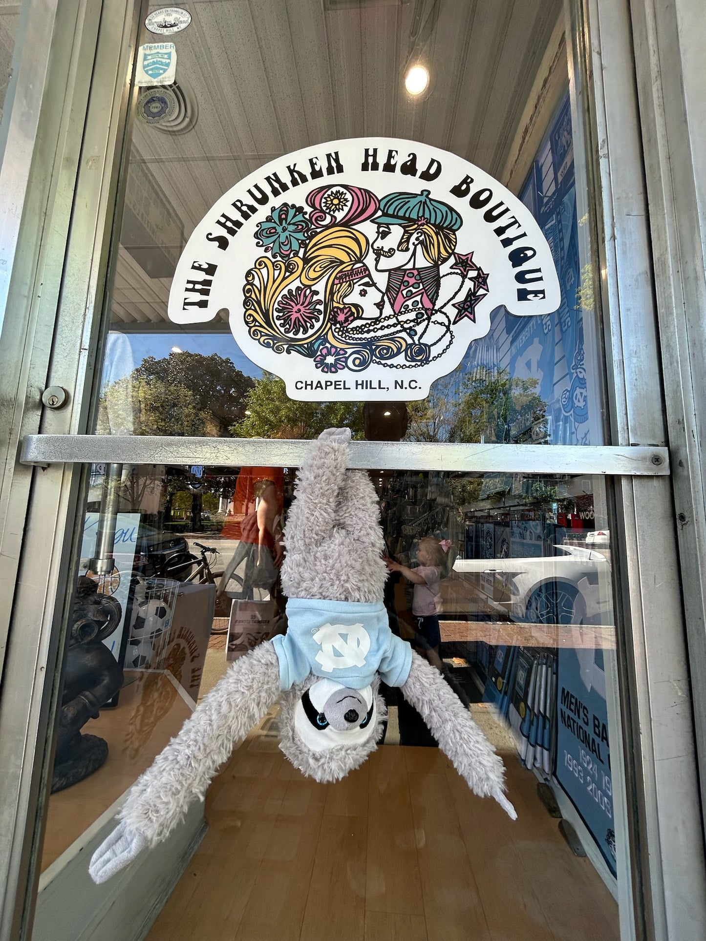 UNC Tar Heels Sloth Stuffed Animal 12"