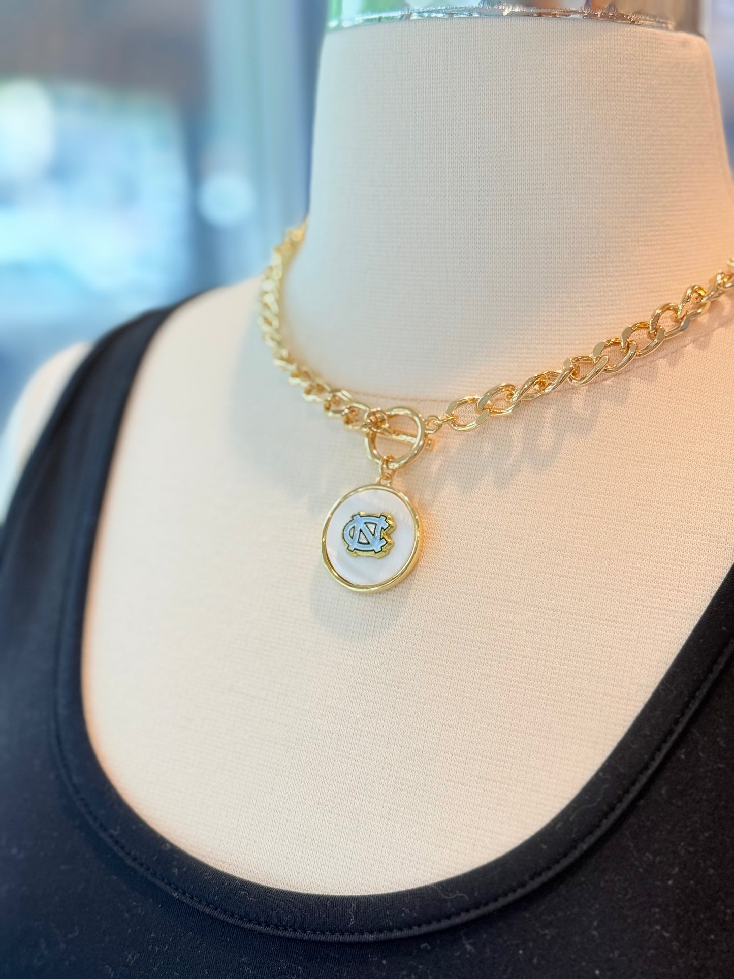 University of North Carolina Logo Necklace