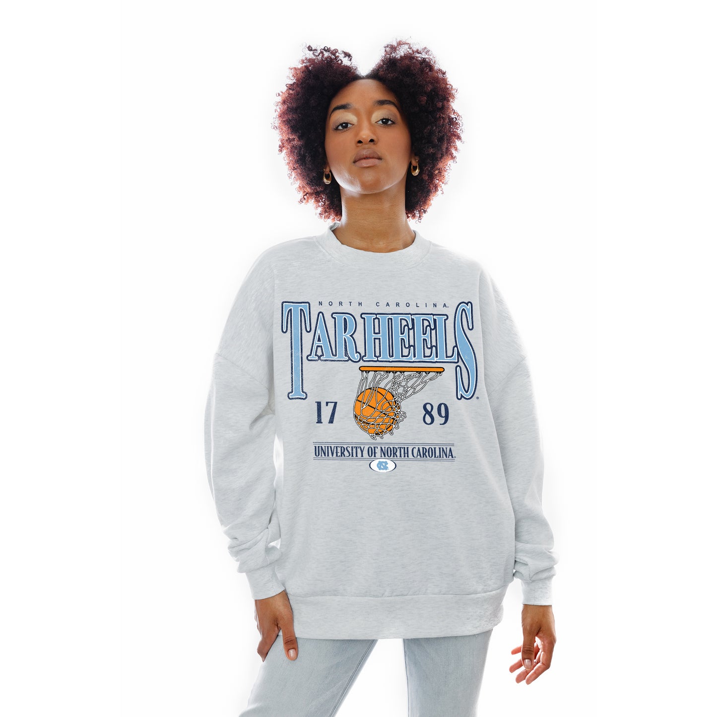 North Carolina Tar Heels Have A Ball Premium Fleece Crewneck Pullover