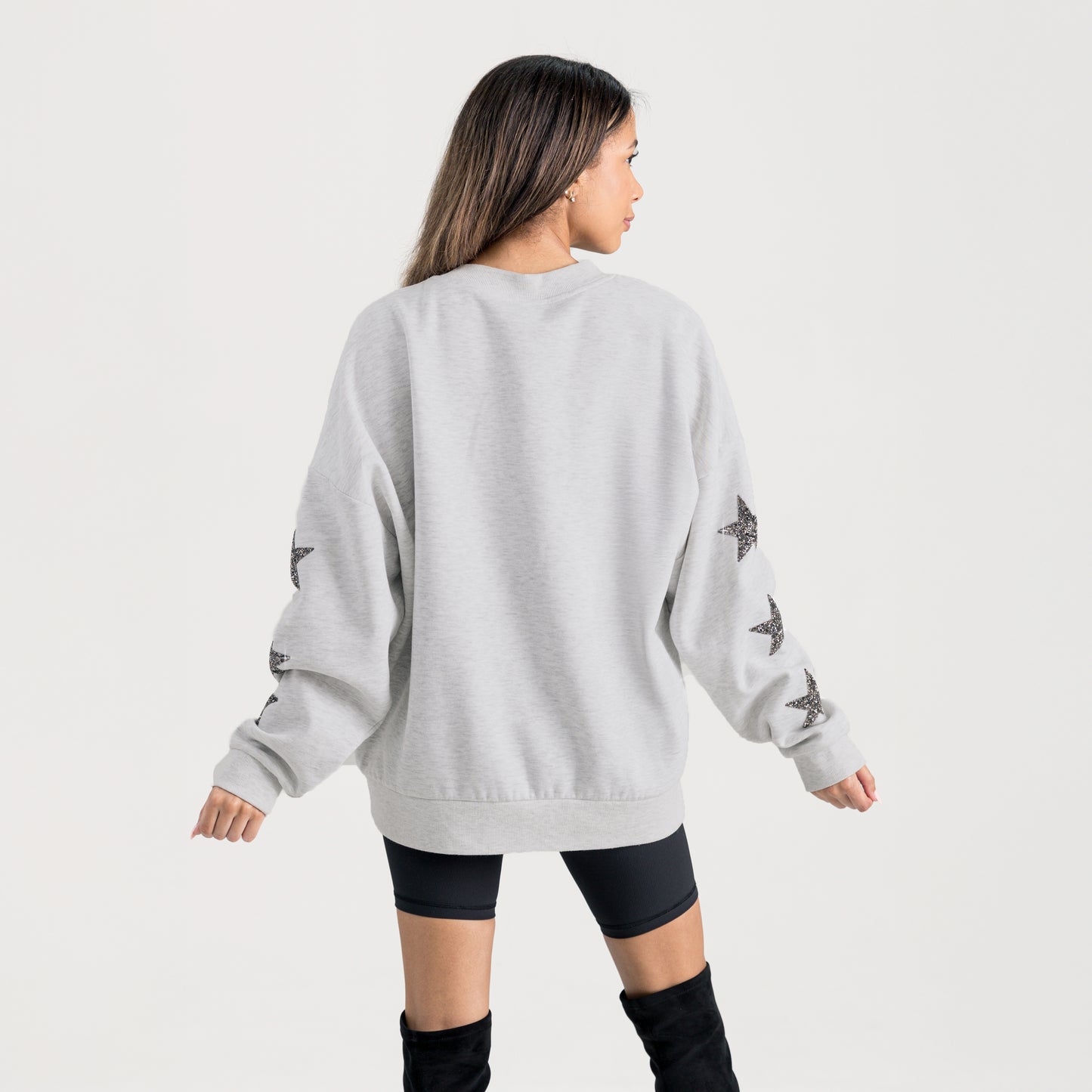 North Carolina Tar Heels Resilience Star Embellished Crewneck
