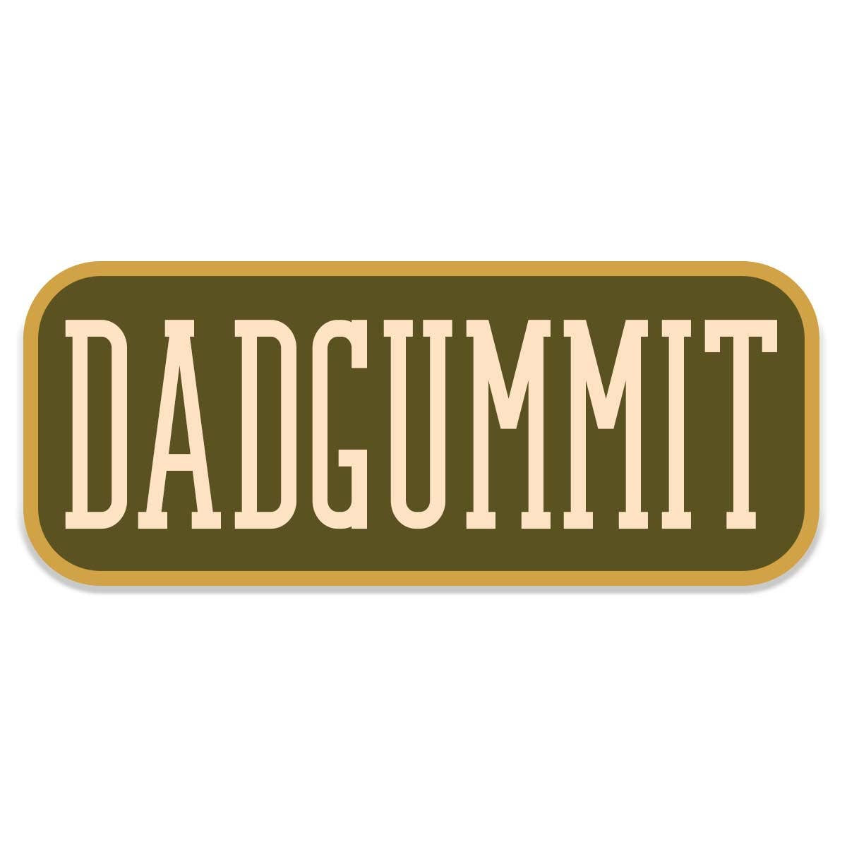 Dadgummit Decal