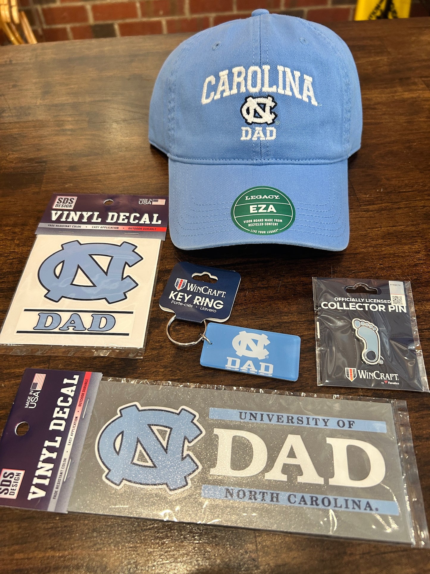 Carolina Dad Gift Set for UNC Tar Heels Dads
