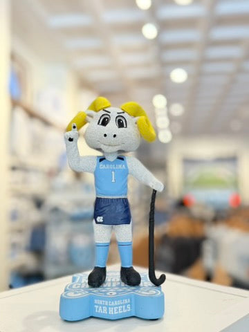 Rameses North Carolina Tar Heels Mascot Women's Field Hockey National Champions Bobblehead