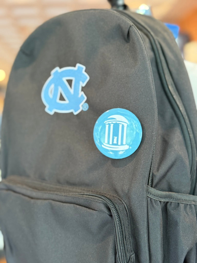 UNC Old Well Logo Button Pin 2.25"