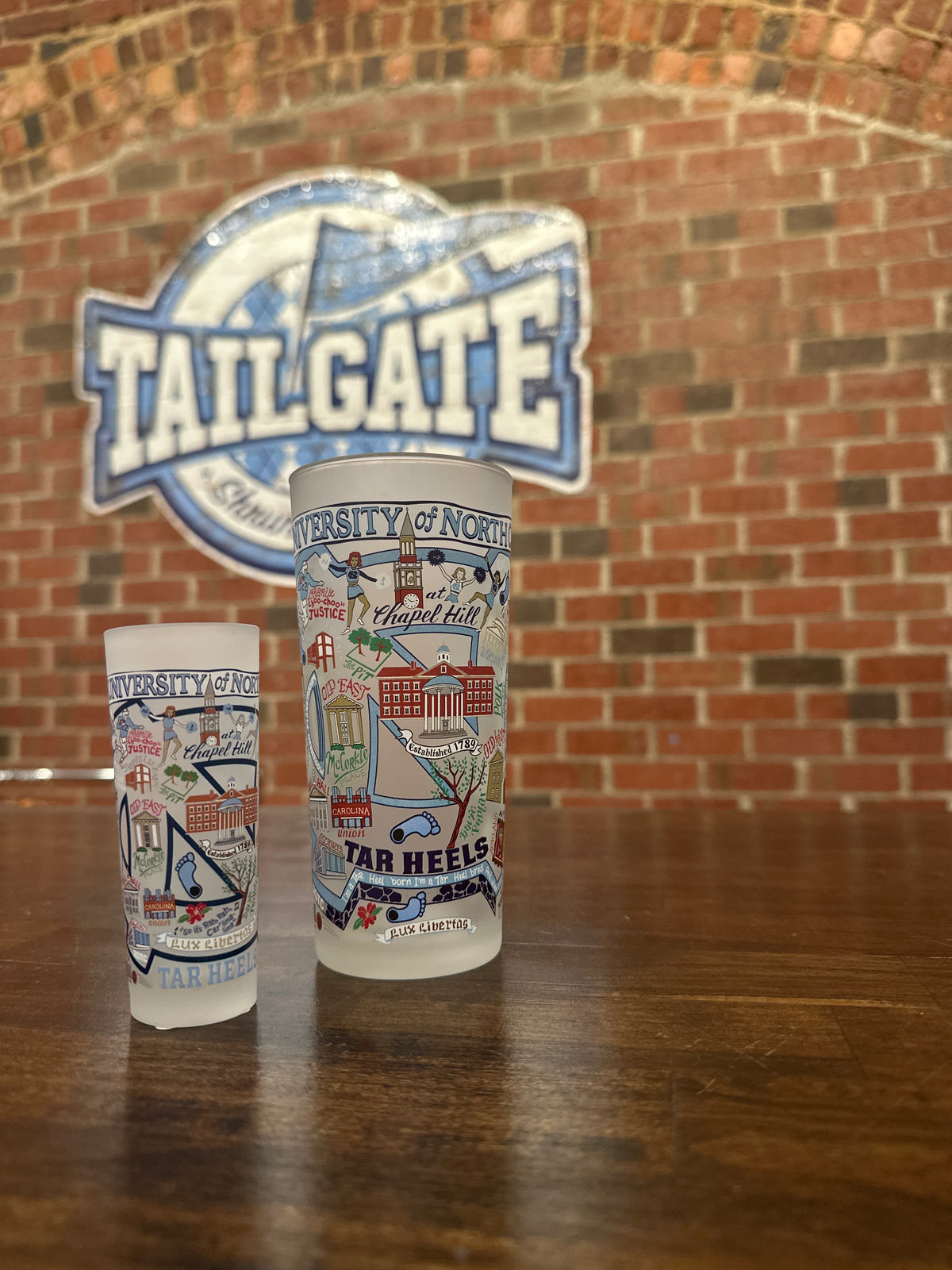 UNC Collegiate Shot Glass