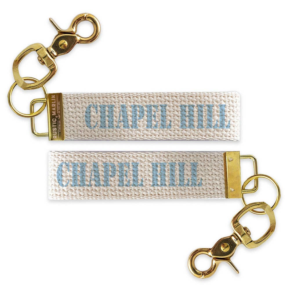 White Chapel Hill Keychain