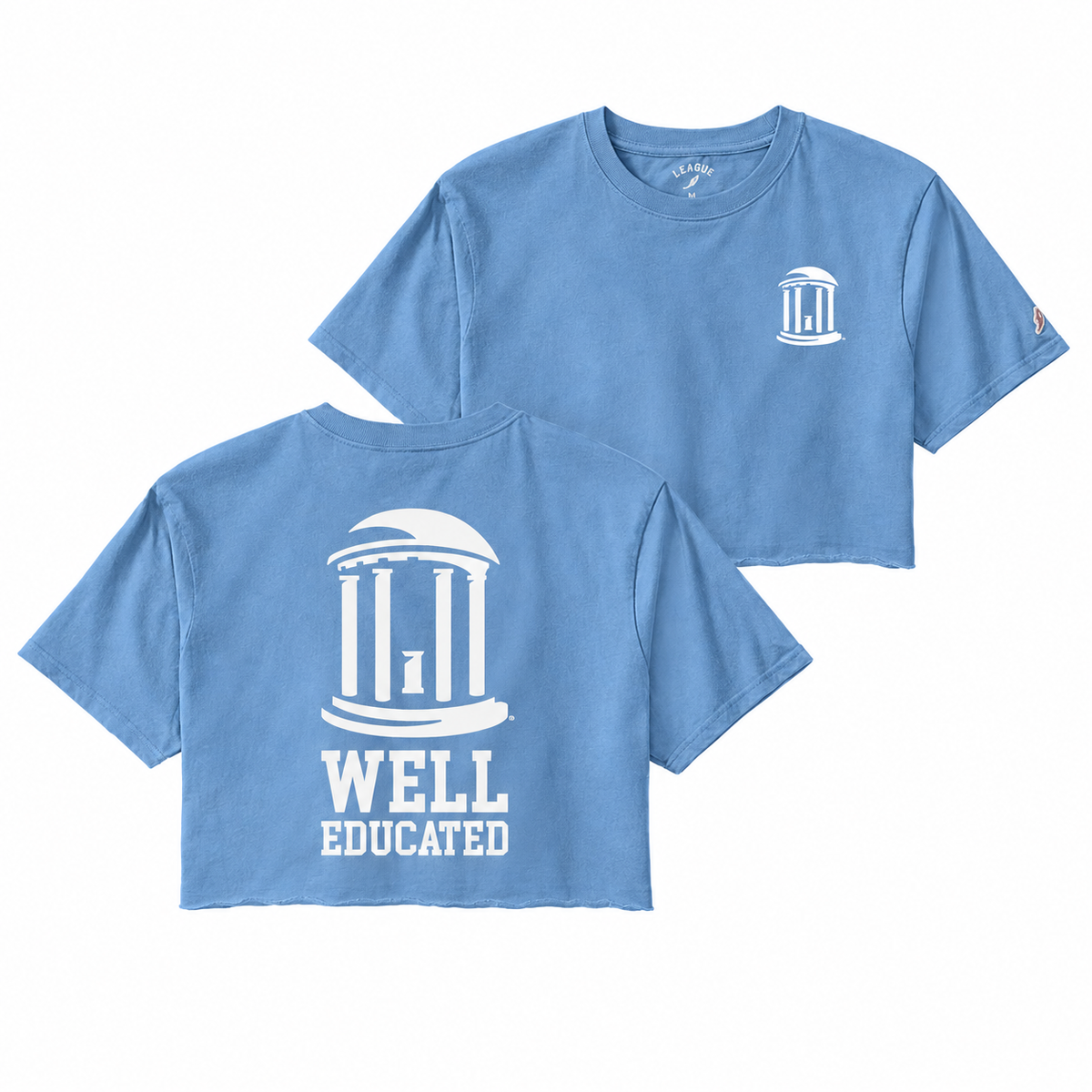 UNC Old Well Educated Cropped T-Shirt