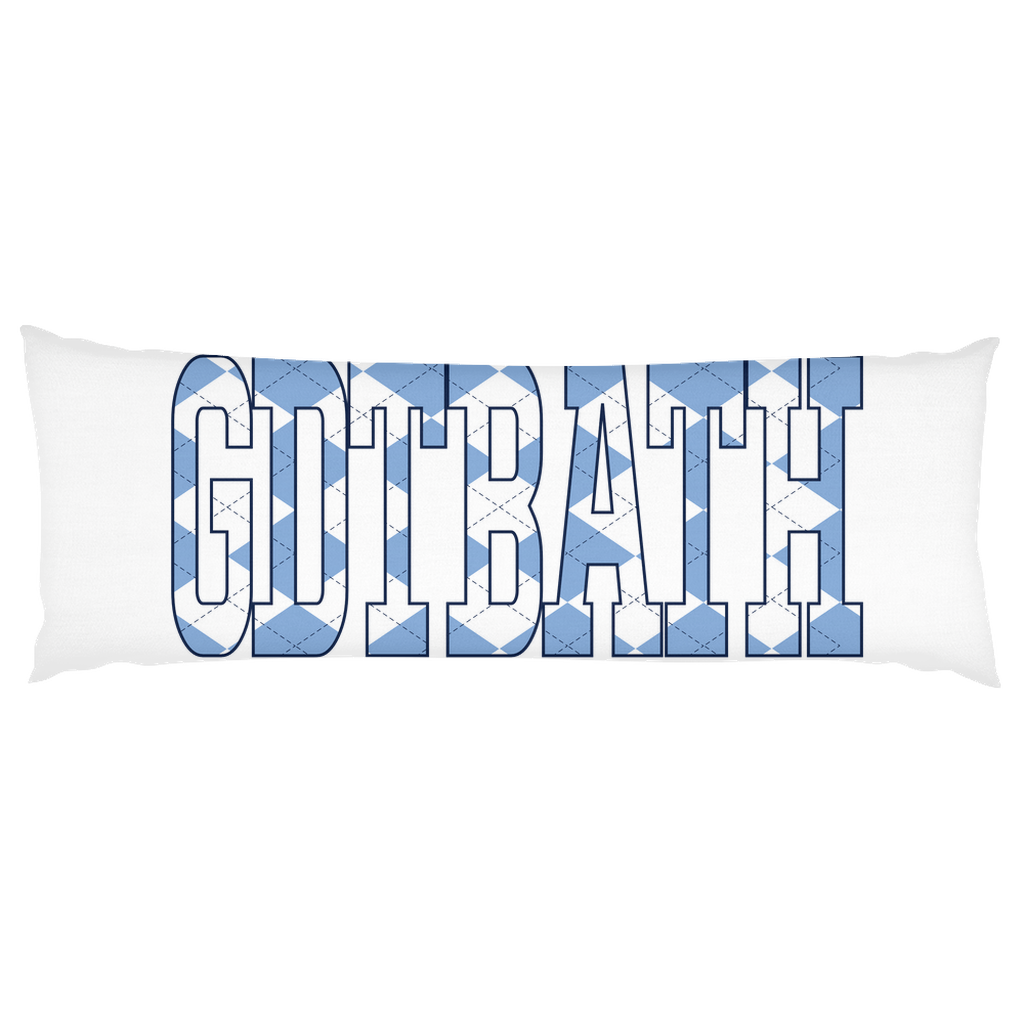 Good Day To Be A Tar Heel Argyle Body Pillow